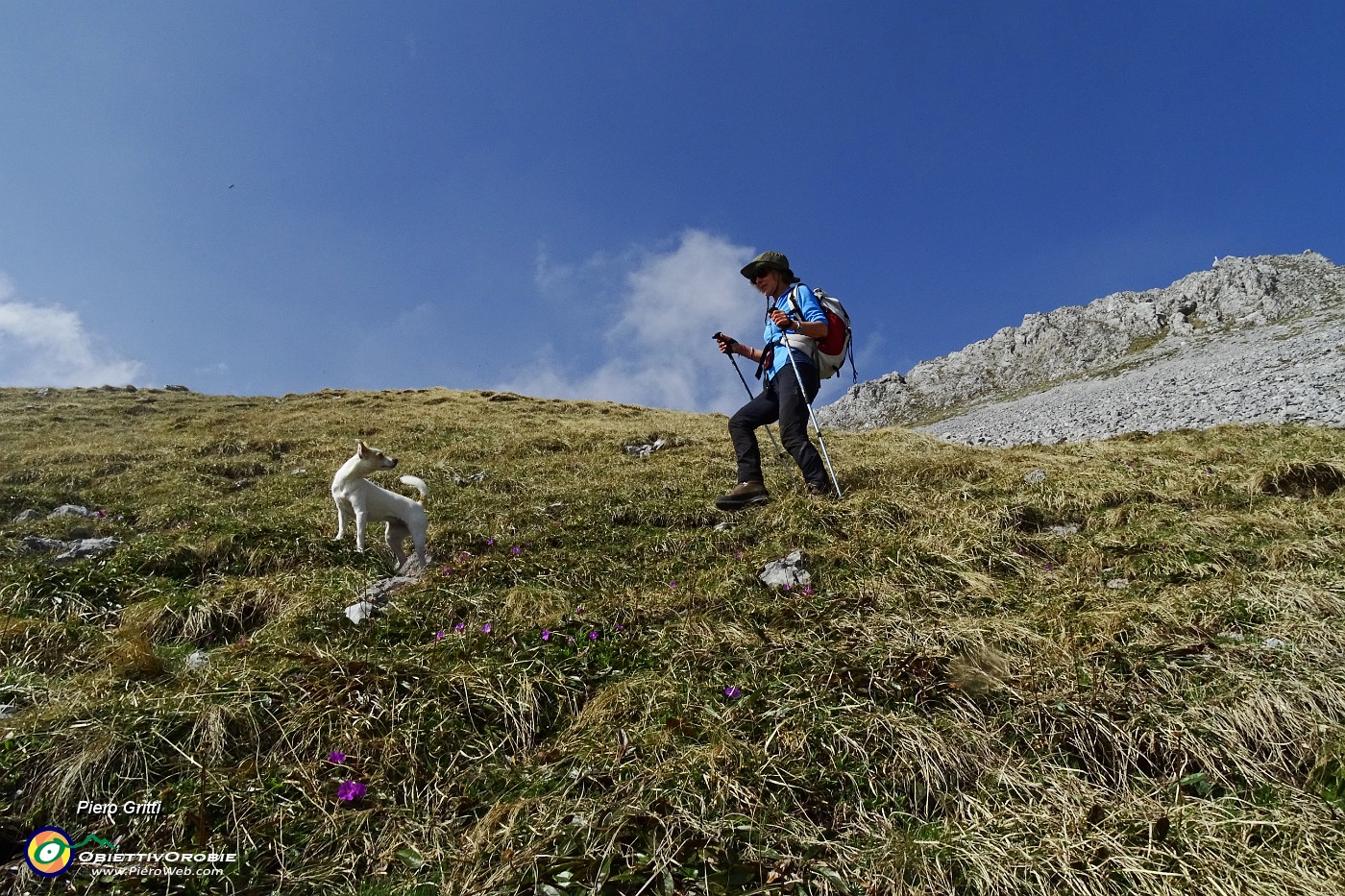 95 Scendiamo dal Pizzo di Corzene a vista per morbidi pratoni .JPG -                                